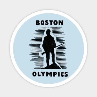 Defunct Boston Olympics Hockey 1941 Magnet